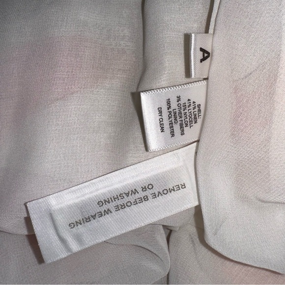 NEW Loft Ann Taylor Linen Watercolor Hibiscus Floral Dress size 10 - Picture 10 of 12